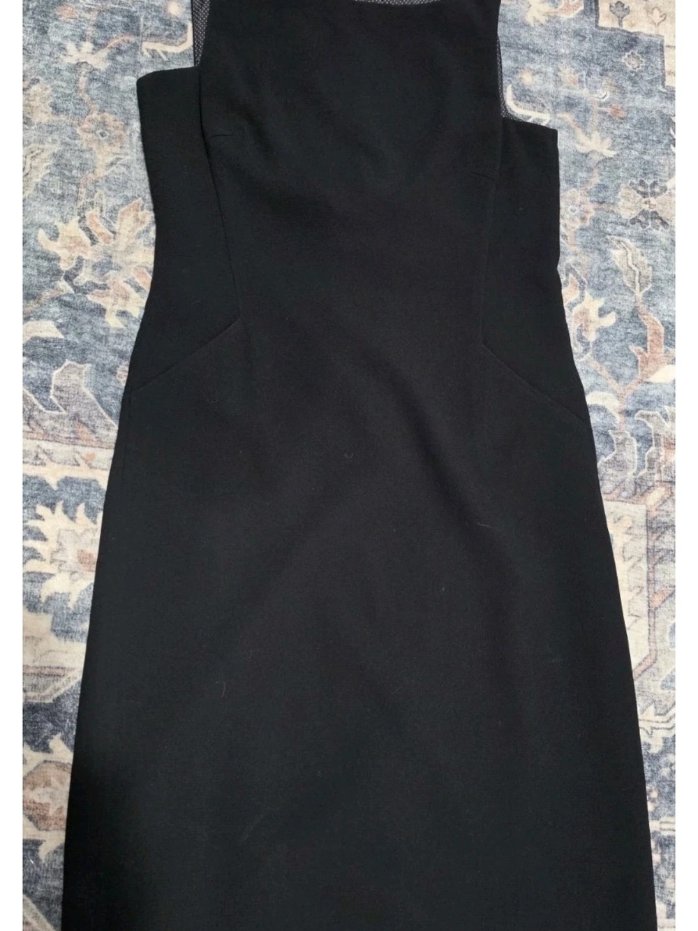 Emanuel Ungaro Black Midi Sheath Dress